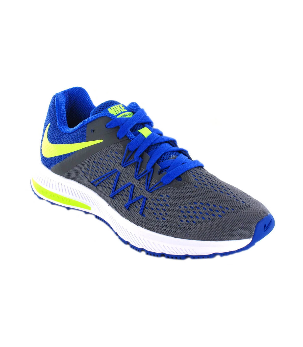 taller Sonrisa Útil ➤Nike Zoom Winflo 3 Gris - ➤ Zapatillas Running Hombre l SoloRunning.com  Tallas 40