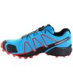 Zapatillas Trail Running Mujer - Salomon Speedcross 4 W Azul azul