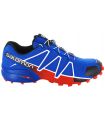 Zapatillas Trail Running Hombre - Salomon Speedcross 4 Azul 