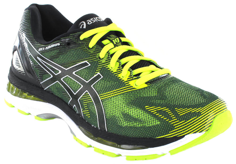 Asics Gel Nimbus 19 Yellow l SoloRunning Sizes 40.5