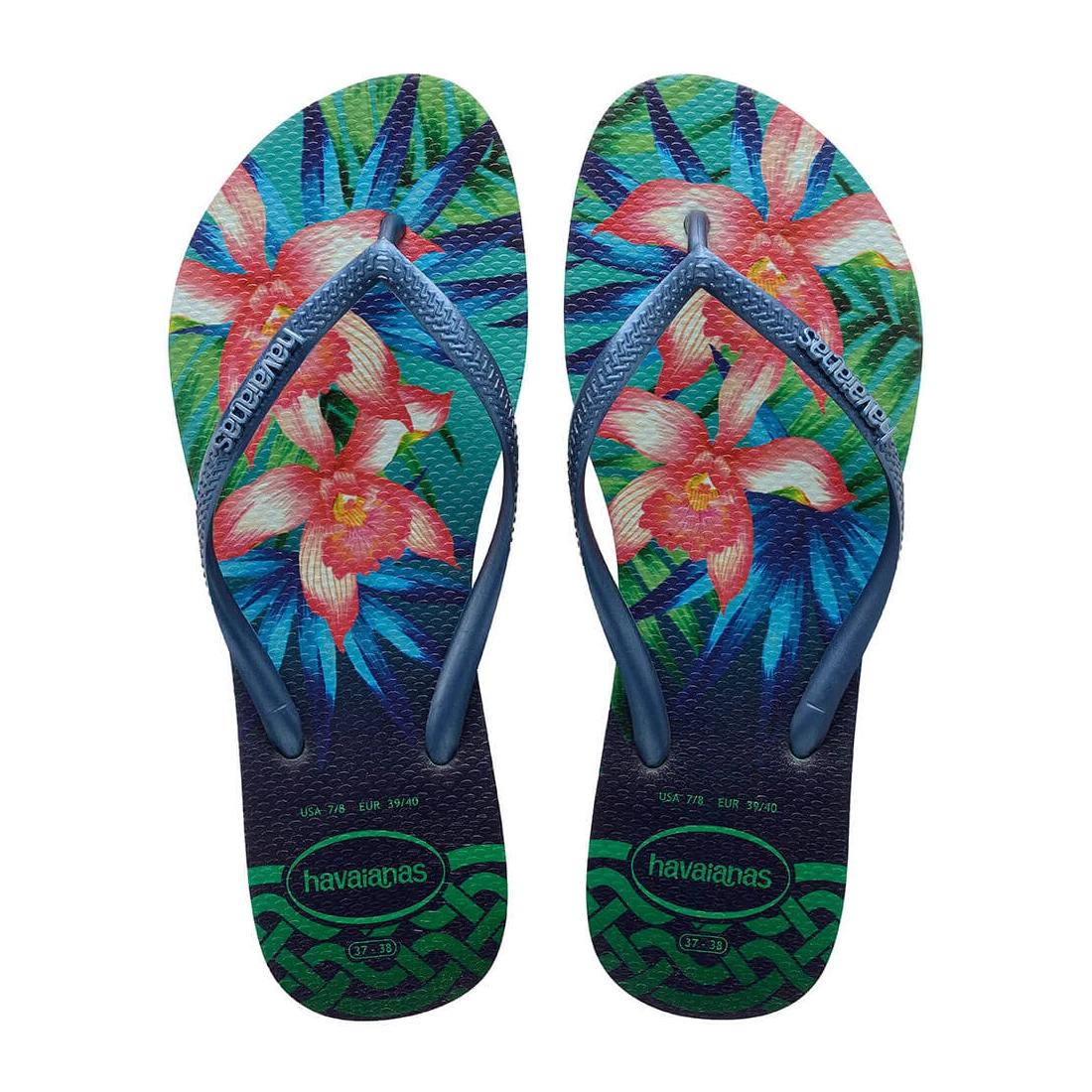Havaianas Slim Vert Tropical