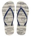 Shop Sandals/Women's Chanclets Havaianas Slim Nautical