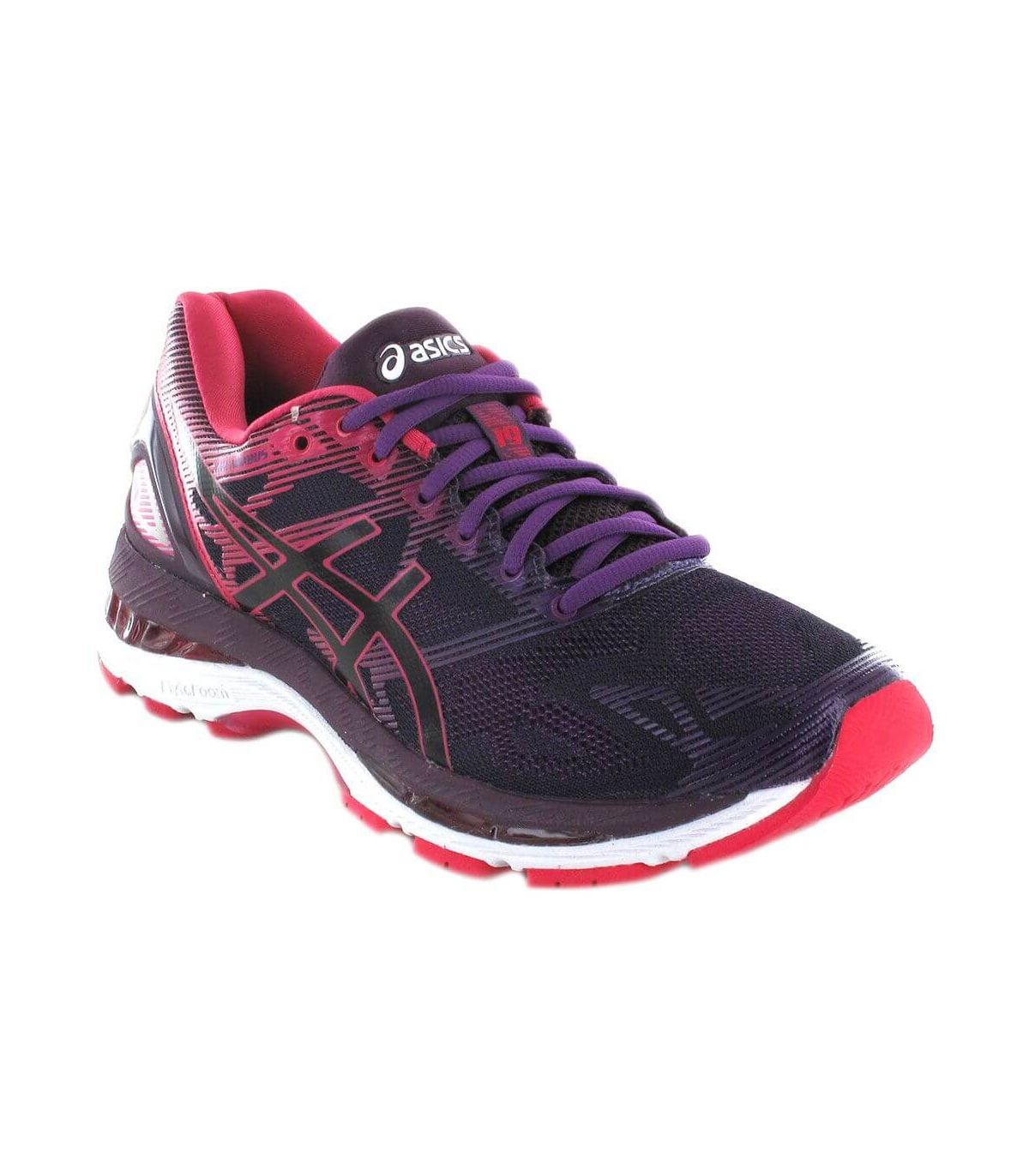 lámpara Rendición llamar ➤Asics Gel nimbus 19 W Morado - ➤ Running Woman