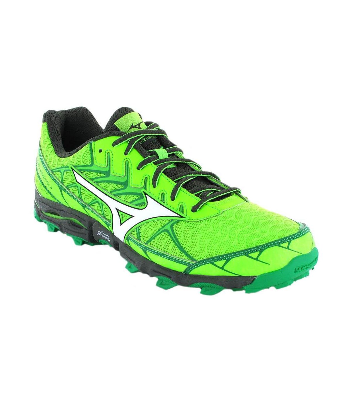 ➤Mizuno Wave Hayate 4 - Zapatillas Trail Running Hombre l Tallas 44 Color Pistacho