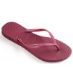 Shop Sandals/Women's Chanclets Havaianas Slim Garnet