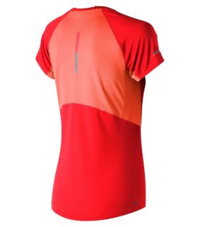 New Balance Ice 2.0 Short Sleeve Naranja