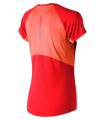Camisetas técnicas running - New Balance Ice 2.0 Short Sleeve Naranja naranja