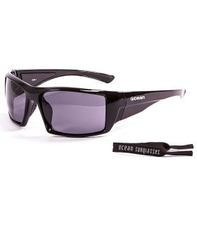 Gafas de Sol Deportivas Ocean Aruba Shiny Black / Smoke