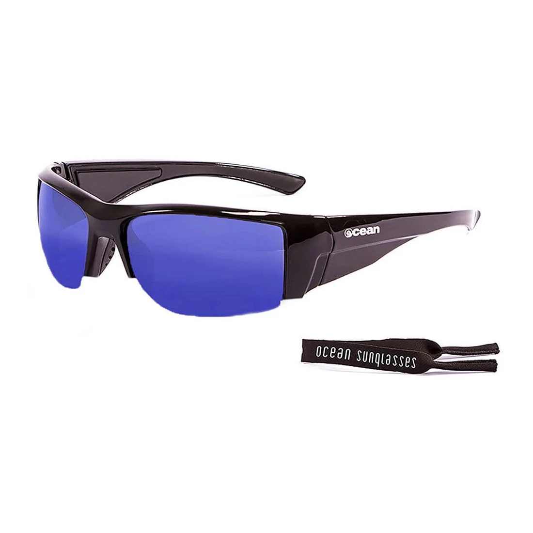 Gafas de sol Running Ocean Guadalupe Shiny Black / Revo Blue