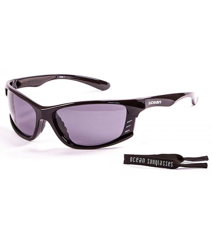 Ocean Cyprus Shiny Black / Smoke - ➤ Sunglasses for Sport