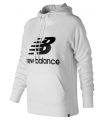 New Balance Pullover Hoodie W Blanc