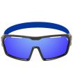 Sunglasses Sport Ocean Chamaleon Shinny Black / Revo Blue