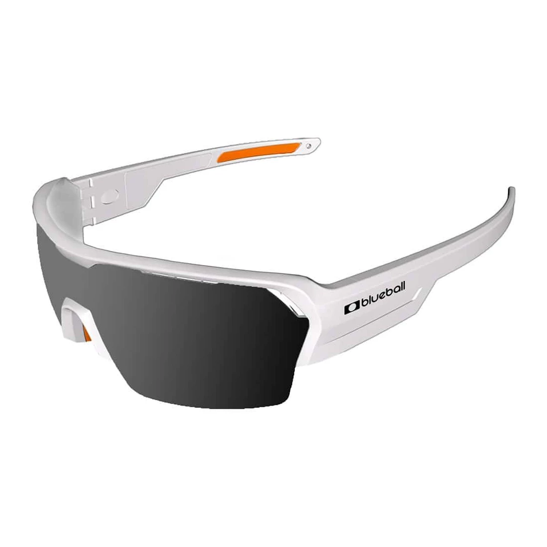 Gafas de Sol Deportivas Blueball Aizkorri Matte White / Smoke