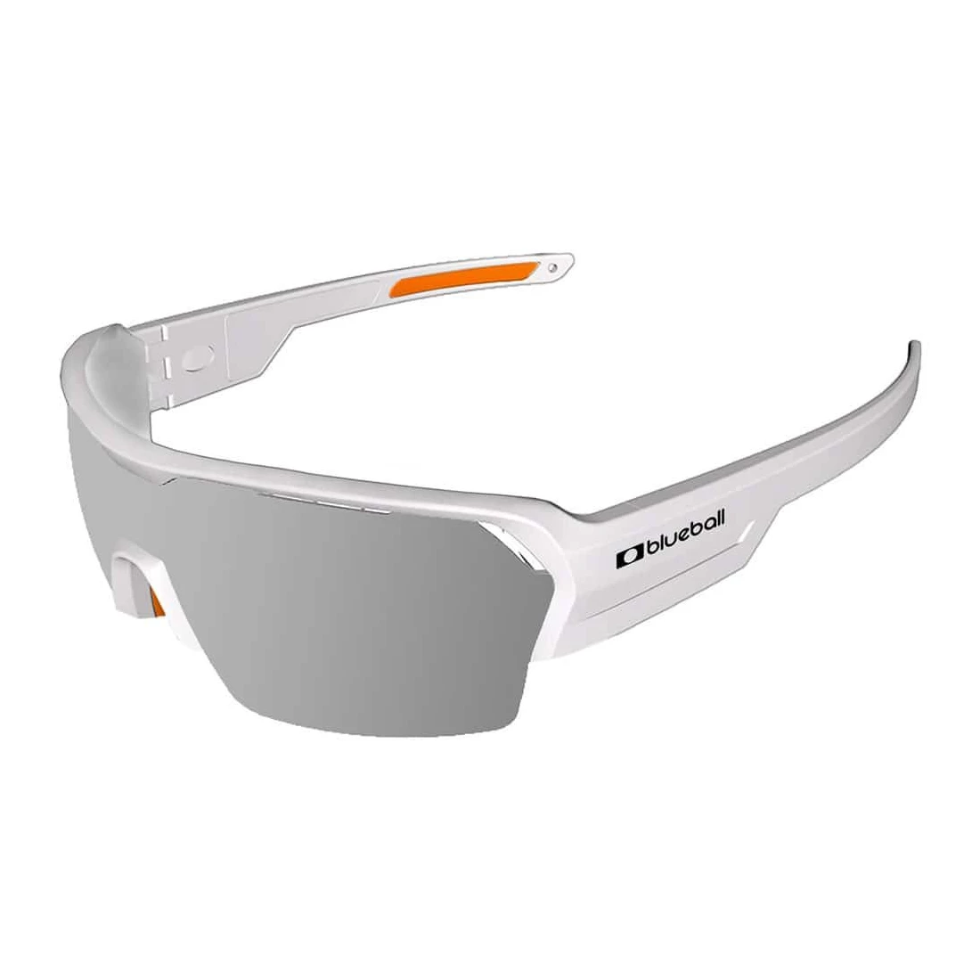 Gafas de Sol Deportivas Blueball Aizkorri Matte White / Revo