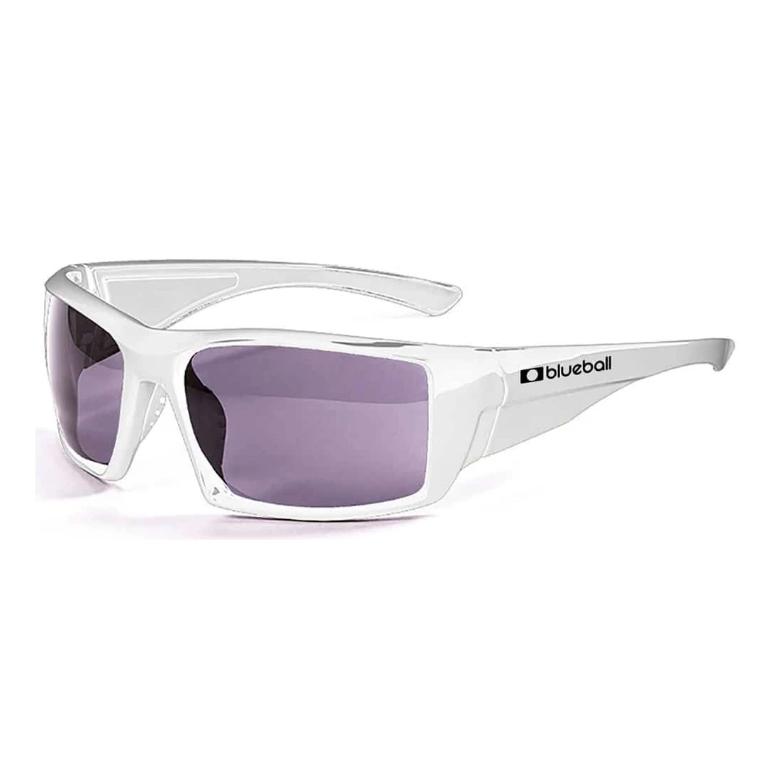 Gafas de Sol Deportivas Blueball Monaco Shiny White / Smoke