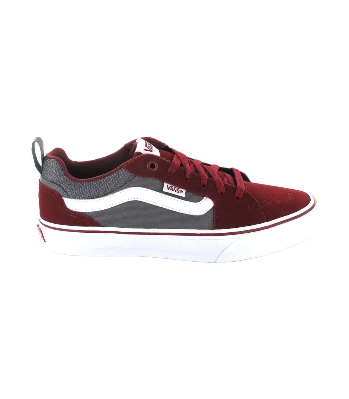 Vans hombre granate discount