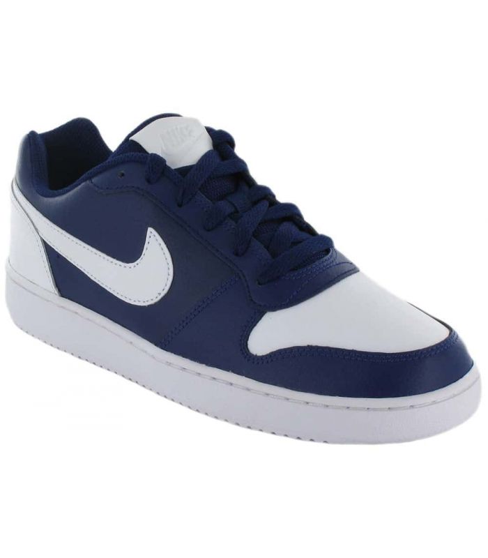 pull moron Hen ➤Nike Ebernon Low Blue - ➤ Lifestyle Sneakers l Sizes 41 Colour Navy Blue
