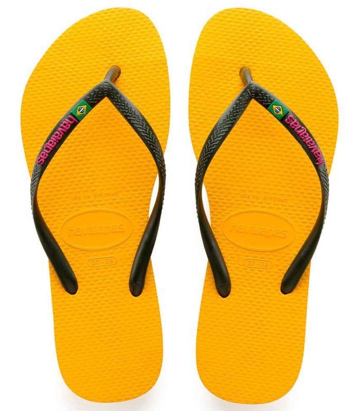 havaianas slim orange