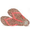 Shop Sandals/Women's Chanclets Havaianas Slim Animals Pink