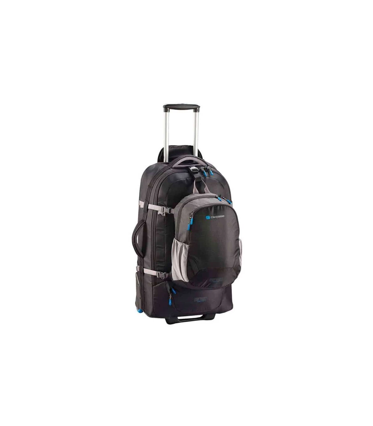Caribee fast track 75 black wheeled backpack hot sale