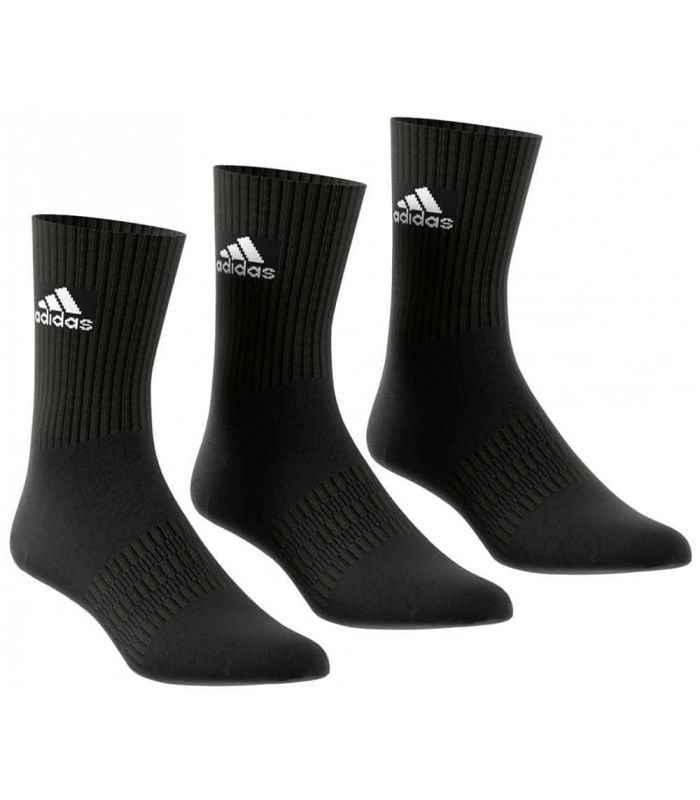 Sada Pólvora Hermana Adidas Calcetines Cushioned Negro - Calcetines Running negro l Tallas 37 /  39 Color Negro