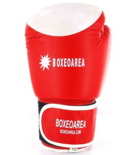 Guantes de Boxeo Guantes de Boxeo BoxeoArea 124 Rojo