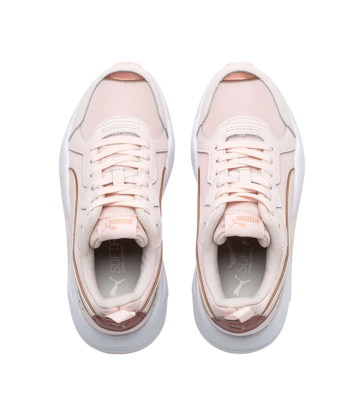 Pink online metallic pumas