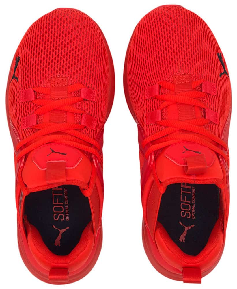 Puma Enzo 2 Armure Jr Occasionnels Chaussures Junior l Tailles 36 Couleur Rouge