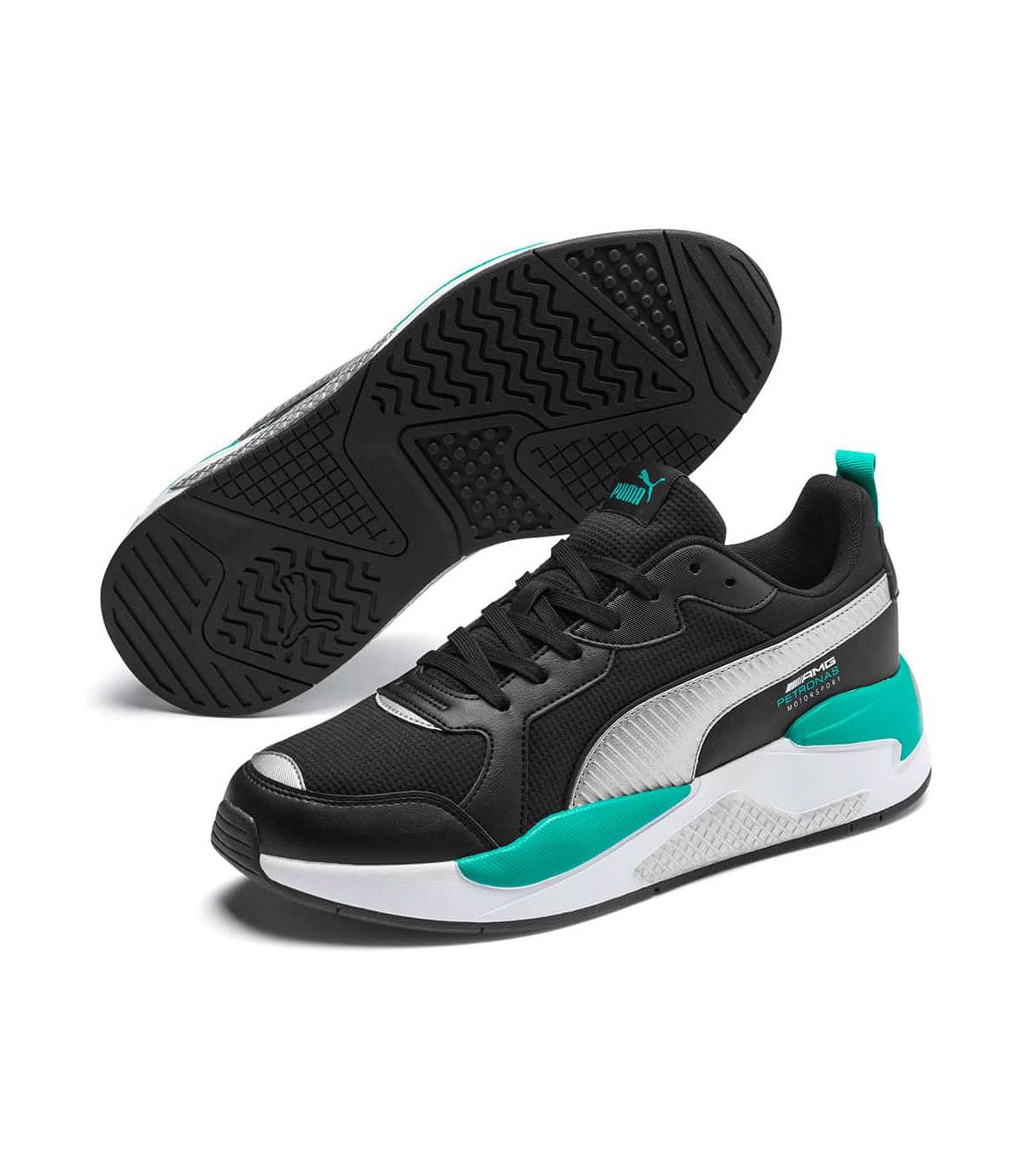 commitment Conditional housewife ➤Puma Mercedes X-Ray Black - Casual Footwear Man Sizes 44 Colour Black