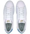 Casual Footwear Man Puma Smash v2 Leather White Blue
