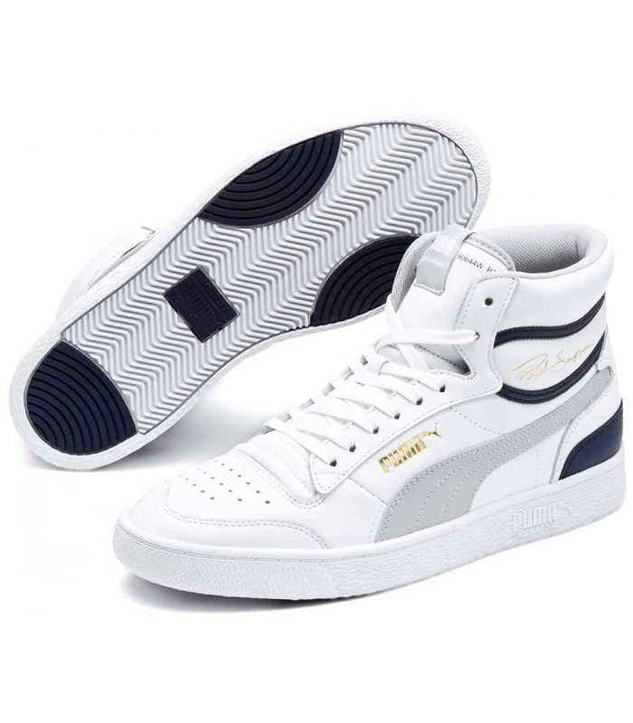 Calzado Casual Hombre Puma Ralph Sampson Mid Blanco
