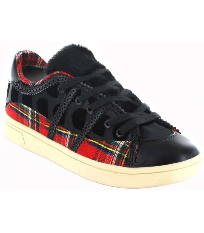 Calzado Casual Mujer Desigual Tartan