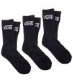 Running Socks Vans Socks Classic Crew 3 Black pairs
