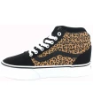 Calzado Casual Mujer Vans Ward Hi Plataforma Leopard