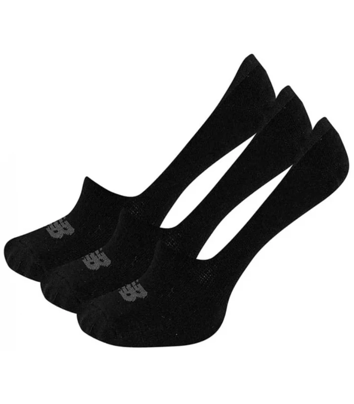 N1 New Balance Calcetines No Show Liner 3 Pack Negro