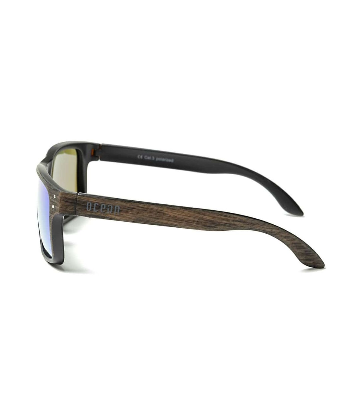 Gafas de Sol Casual Ocean Blue Moon Wood Revo Blue