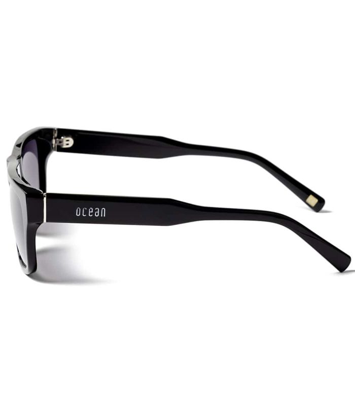 Gafas de Sol Casual Ocean Saint Malo Shiny Black Smoke