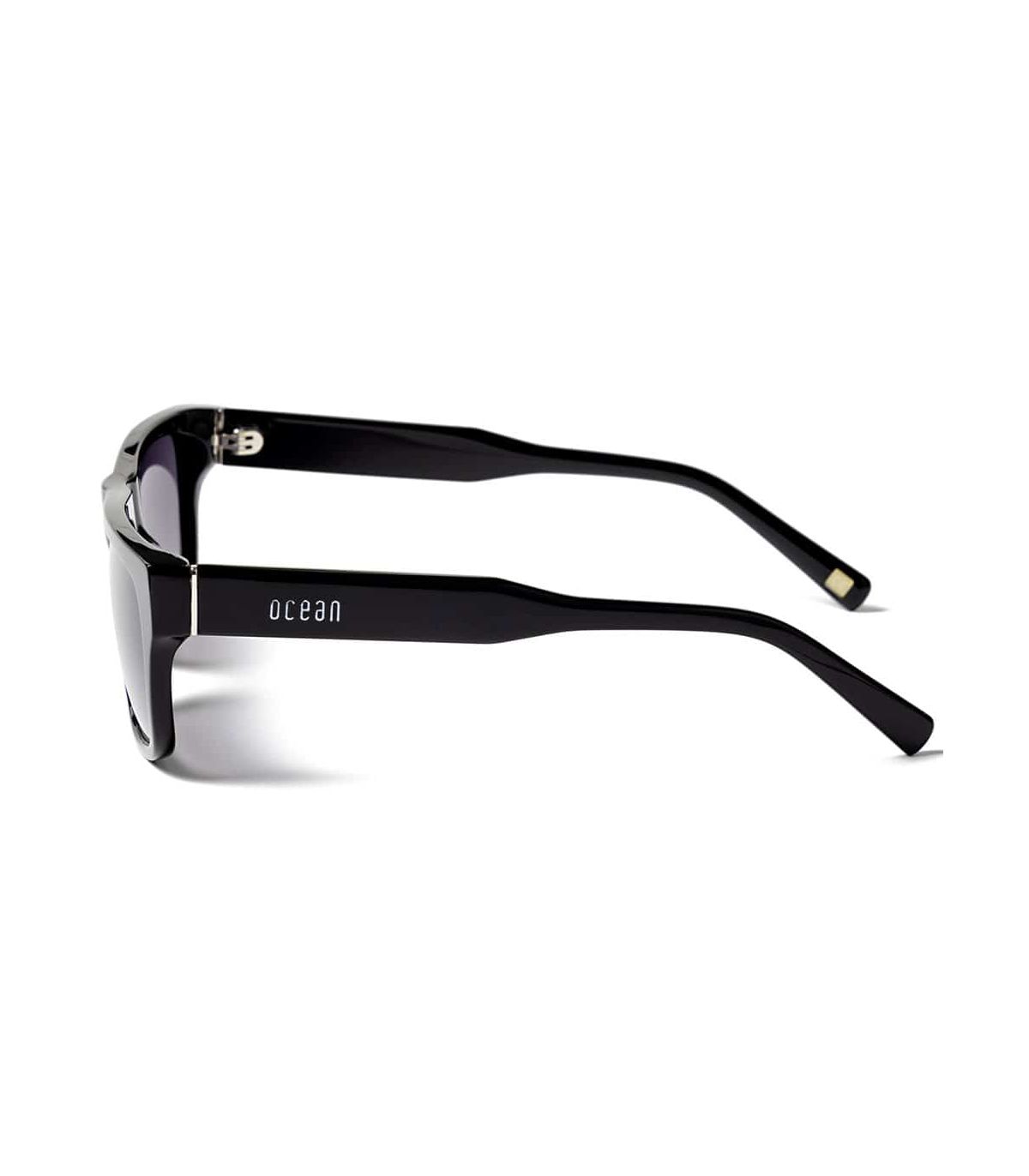 Gafas de Sol Casual Ocean Saint Malo Shiny Black Smoke