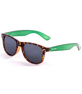 Ocean Beach Wayfarer Brown Green - Sunglasses Casual