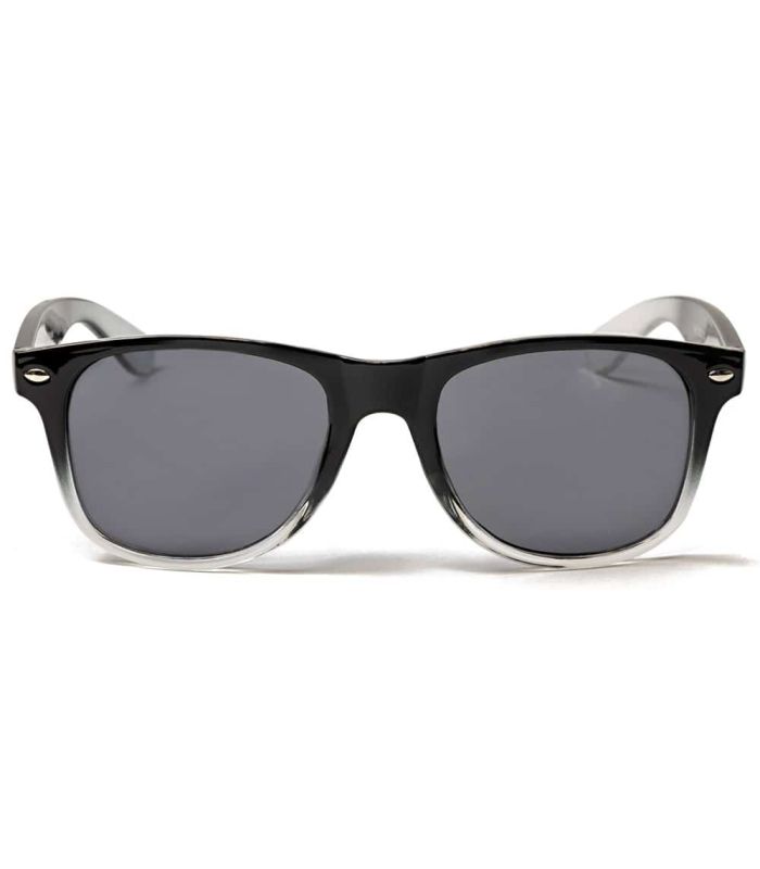 Gafas de Sol Casual Ocean Beach Wayfarer Black Smoke