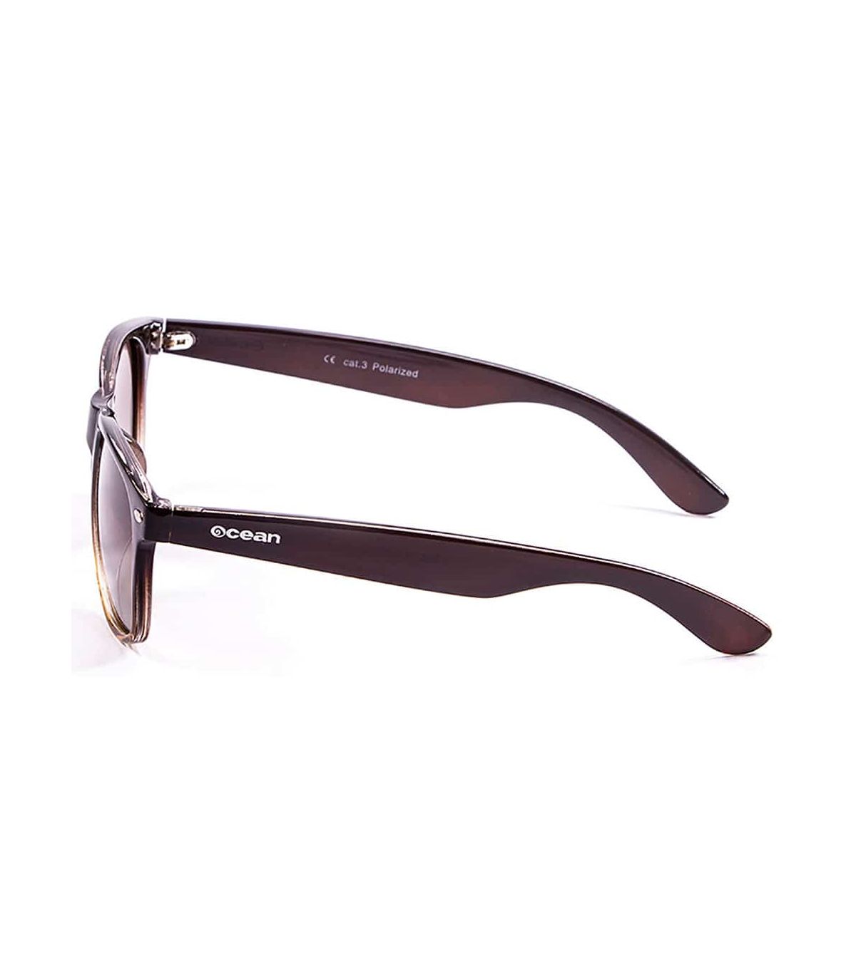 Gafas de Sol Casual Ocean Beach Wayfarer Brown
