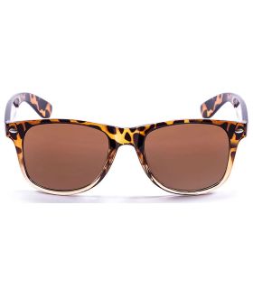 Gafas de Sol Casual Ocean Beach Wayfarer Brown Light Brown