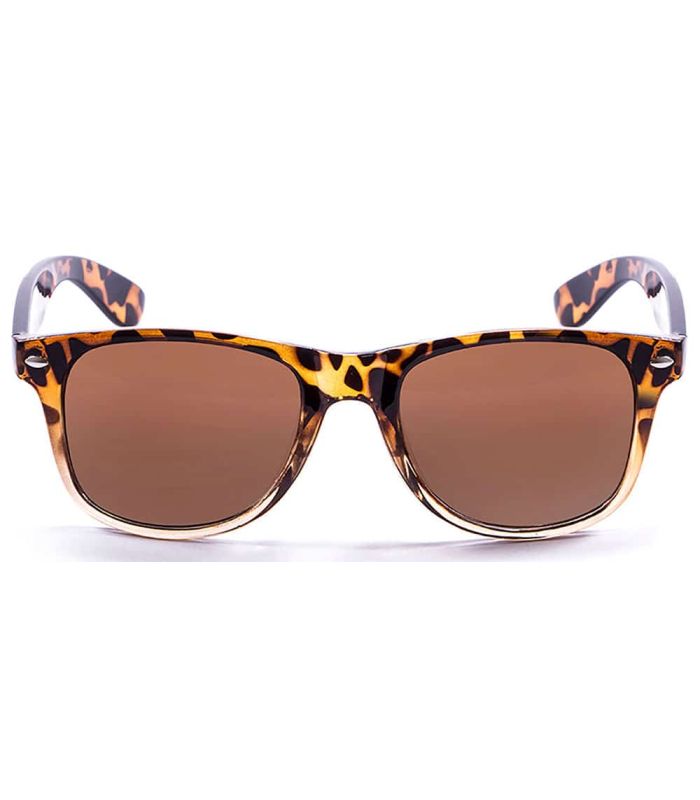 Gafas de Sol Casual Ocean Beach Wayfarer Brown Light Brown