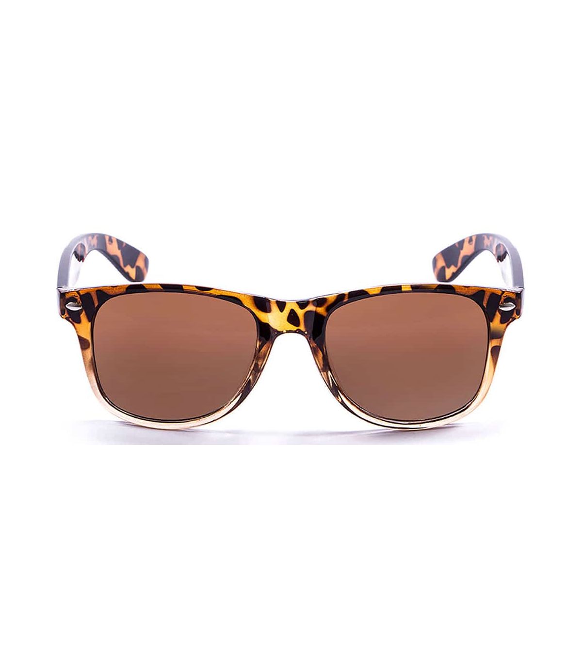 Gafas de Sol Casual Ocean Beach Wayfarer Brown Light Brown