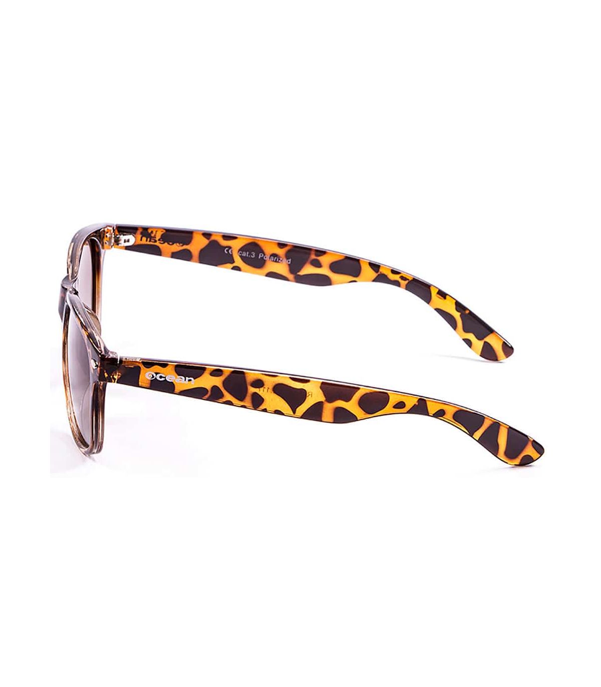 Gafas de Sol Casual Ocean Beach Wayfarer Brown Light Brown