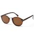Gafas de sol Ocean Lille Brown: montura marrón mate, lentes polarizadas categoría 3 y protección UV 100%.