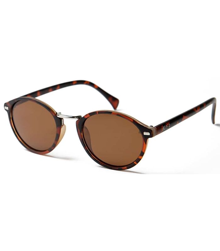 Gafas de sol Ocean Lille Brown: montura marrón mate, lentes polarizadas categoría 3 y protección UV 100%.