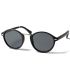 Gafas de sol polarizadas Ocean Lille Black Smoke negras con montura ligera de policarbonato y protección 100% UV.