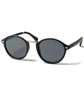 Gafas de sol polarizadas Ocean Lille Black Smoke negras con montura ligera de policarbonato y protección 100% UV.