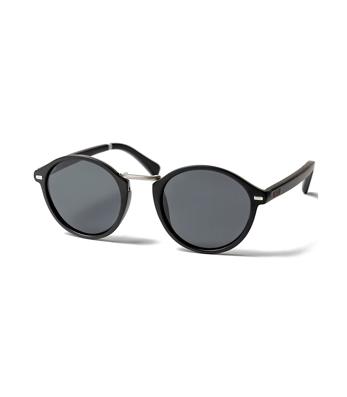 Gafas de sol polarizadas Ocean Lille Black Smoke negras con montura ligera de policarbonato y protección 100% UV.